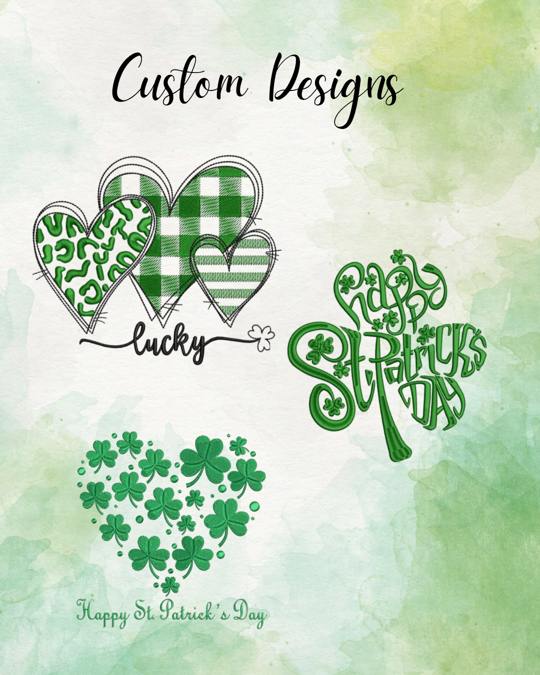 Custom Embroidery Designs